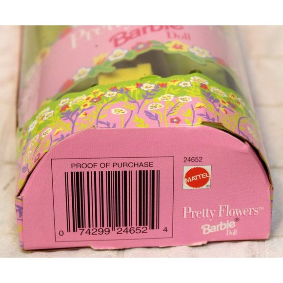 Vtg 1999 NEW Mattel Pretty Flowers Barbie Doll Figure Accessories Spring Garden - Picture 6 of 10